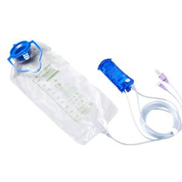 Enteral Feeding Pump Spike Set with Flush Bag Kangaroo OMNI™ ENPlus 1000 mL NonSterile