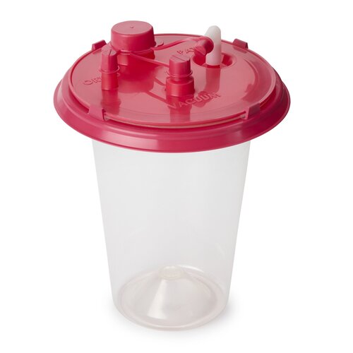 Cardinal Health Suction Liner Medi-Vac® CRD™ 1500 mL Shut-Off Valve / Locking Lid, 100 65651-515