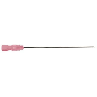 BD Single Use Spinal Needles with Quincke Bevel: 18G x 3½", Pink (25/Box) (405184)