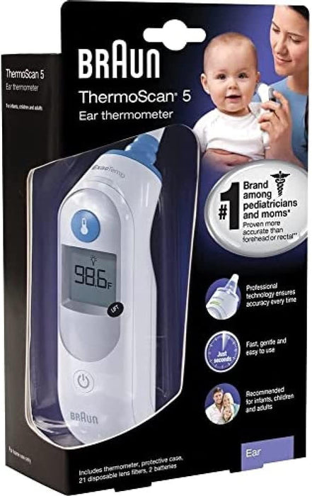 Braun ThermoScan 5 Ear Thermometer – IRT6500