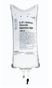 Sodium Chloride IV Solution,, 0.9%, 1,000 mL