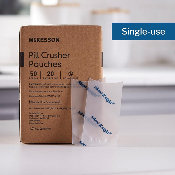 McKesson Pill Crusher Pouch, 1000 Total, 50 Count, 20 Packs
